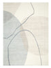 Cloud Watercolour Cream Blue Washable Rug