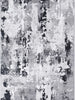 Bergen Abstract Black and Grey Rug