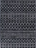 Bergen Repeats Black and White Rug