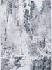 Bergen Abstract Light Grey and Blue Rug