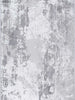Bergen Abstract Light Grey and White Rug