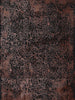 Brooklyn Intricate Floral Rust Rug
