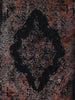 Brooklyn Distressed Medallion Rust Rug