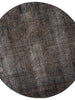 Brooklyn Distressed Oriental Gold Round Rug