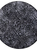 Brooklyn Intricate Floral Silver Round Rug