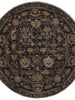 Brooklyn Vintage Oriental Gold Round Rug
