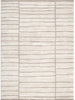Clara Distressed Thick Lines Beige Grey Rug - C107
