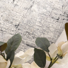 Dorado Grey Distressed Lines Rug - D003