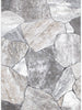 Dorado Grey Beige Sandstone Rug - D006