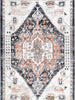 Estate Fair Field Traditional Black Rug