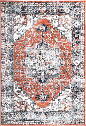 Estate Atherton Traditional Terracotta Rug