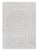 Les Nomades Ellipse Light Grey Wool Rug