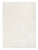 Les Nomades Ellipse Cream Wool Rug
