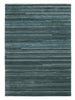 Les Nomades Linear Teal Wool Rug