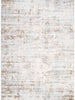 Maya Abstract Distressed Cream and Beige Rug - M105