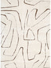 Mila Modern Lines Cream and Brown Rug - MIL5