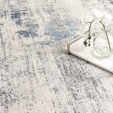 Pierre Cardin Ocean Abstract Blue Rug