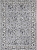 Oporto Hamburg Grey Traditional Soft Rug