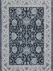 Oporto Salalah Blue Traditional Soft Rug