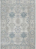 Oporto Antwerp Cream & Blue Traditional Soft Rug