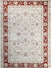 Prague Francesca Cream & Red Traditional Rug