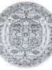 Provence Perpignan Grey Traditional Round Rug