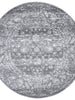 Provence Avignon Grey Traditional Round Rug