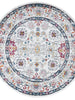 Provence Nice Multi Transitional Round Rug
