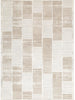 Trend Modern Stripes Grey and Beige Rug - T100