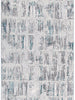 V002: Vestige Abstract Grey Blue Rug