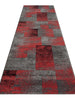 Spin 444 Red Hallway Runner