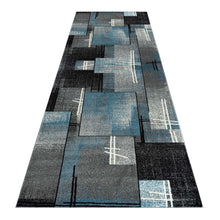 Spin 754 Blue Hallway Runner