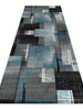 Spin 754 Blue Hallway Runner