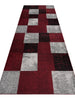 Baltimore 1166 Red Hallway Runner