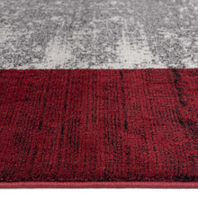 Baltimore 1166 Red Hallway Runner