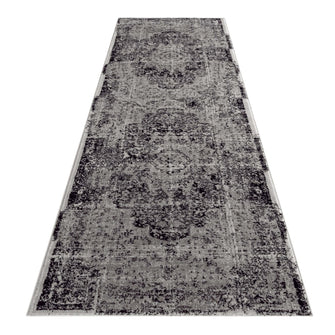 Fancy 1220 Grey Hallway Runner