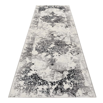 Fancy 3446 Grey Hallway Runner