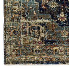 Twilight 3089 Navy Hallway Runner
