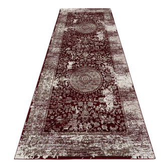 Descent 3464 Red Hallway Runner