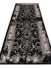 Descent 3465 Black Hallway Runner