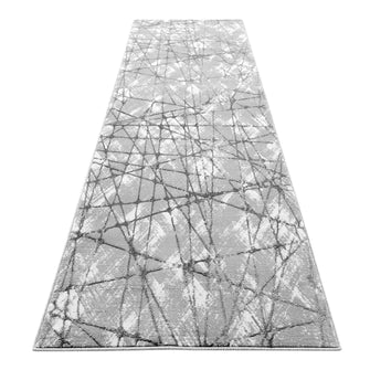 Lily 2694 Grey Hallway Runner