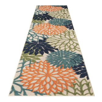 Morocco 1210 Green Hallway Runner