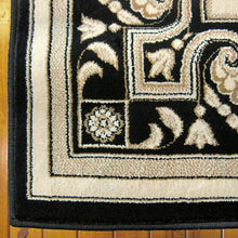 Castle 7652 Black Hallway Runner