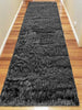 Soft Shaggy 1001 Dk Grey Hallway Runner