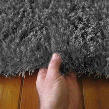 Soft Shaggy 1001 Dk Grey Hallway Runner