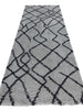 Sorento Shaggy 346 Grey Hallway Runner
