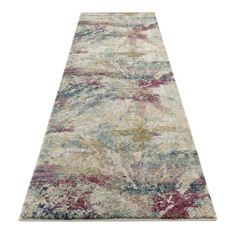 Suburban 676 Green Hallway Runner